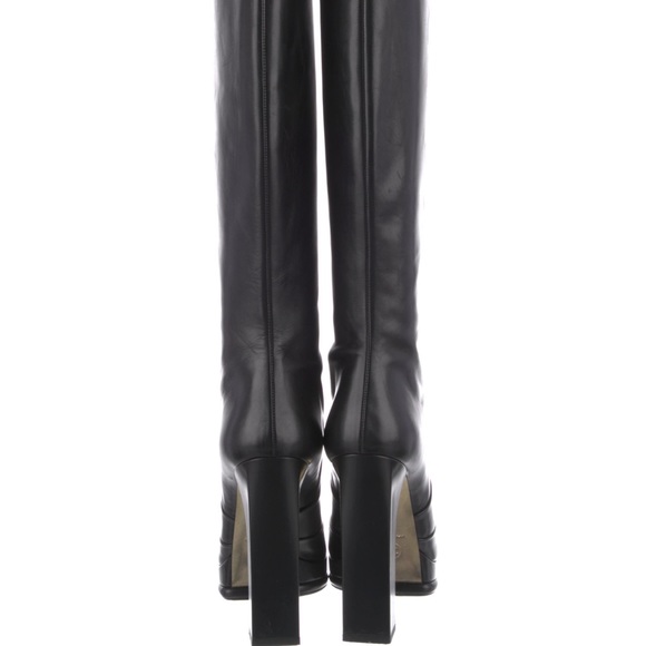 Chanel black boots size 38 - Picture 2 of 7